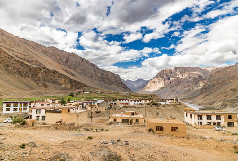Pangmo village in spiti Valley