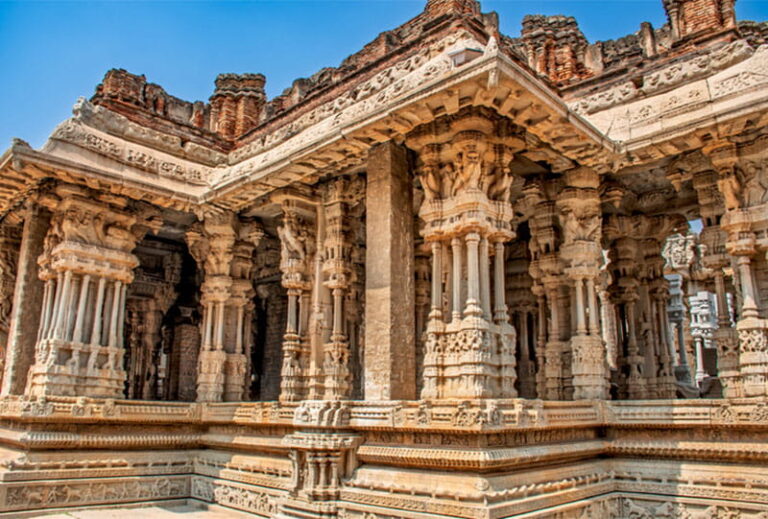 Musical pillars of Vijaya Vitthala temple Hampi